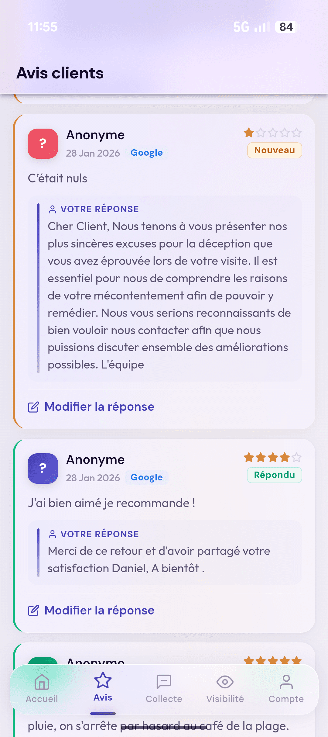 Victoria App - Avis